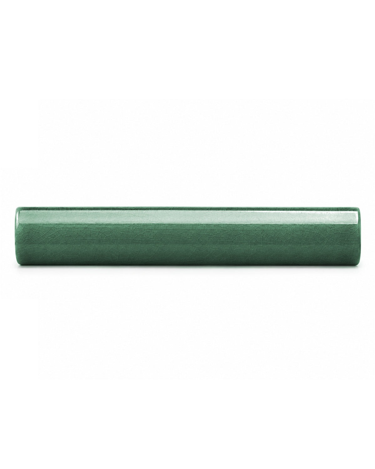 Fliese Bristol - Kantleiste 2,5 x 15 cm Aquagrün, Krakeliert image