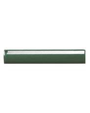 Tile Bristol - Edge Trim 2.5 x 15 cm (0.98 x 5.9 in) Dark Green, Crackled thumbnail image