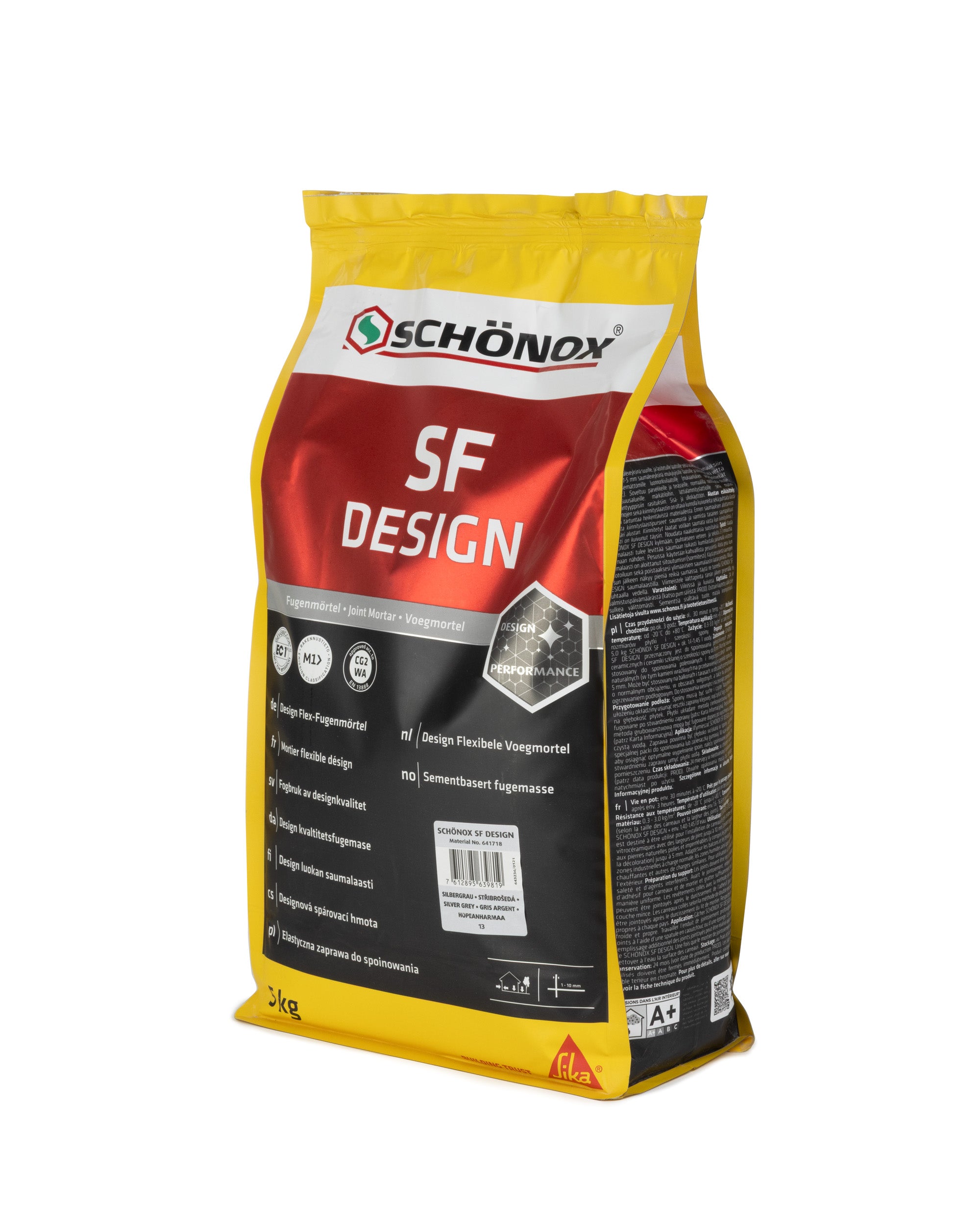 Tile Grout 5 kg - Schönox SF Design Silver Gray image