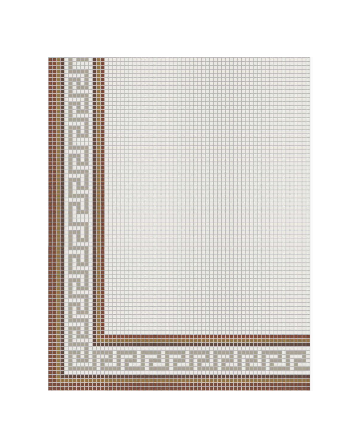 Carrelage - Mosaique Blanche  image