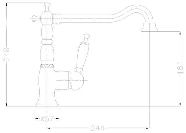 Kitchen Faucet - Oxford bronze image