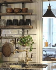 Kitchen Faucet - Oxford bronze/wood thumbnail image