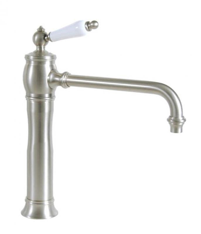 Kitchen Faucet - Eloise one-handed grip matte nickel