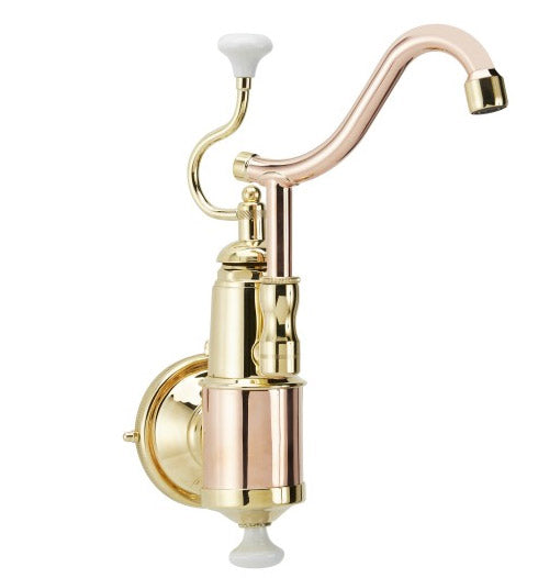 Kitchen Faucet - Herbeau Dedion brass/copper/porcelain