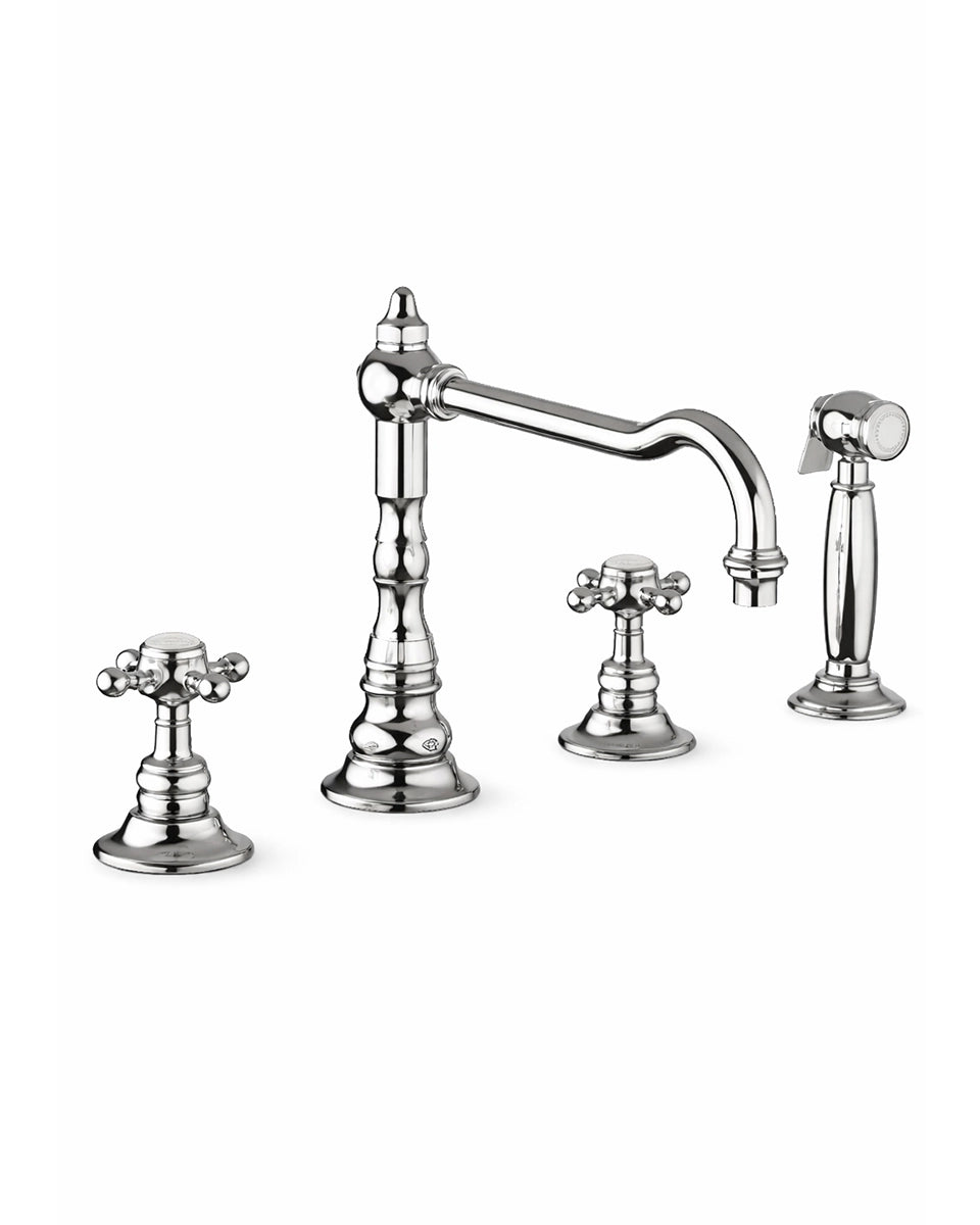 Kitchen Faucet - Horus Julia with hand shower Chrome image