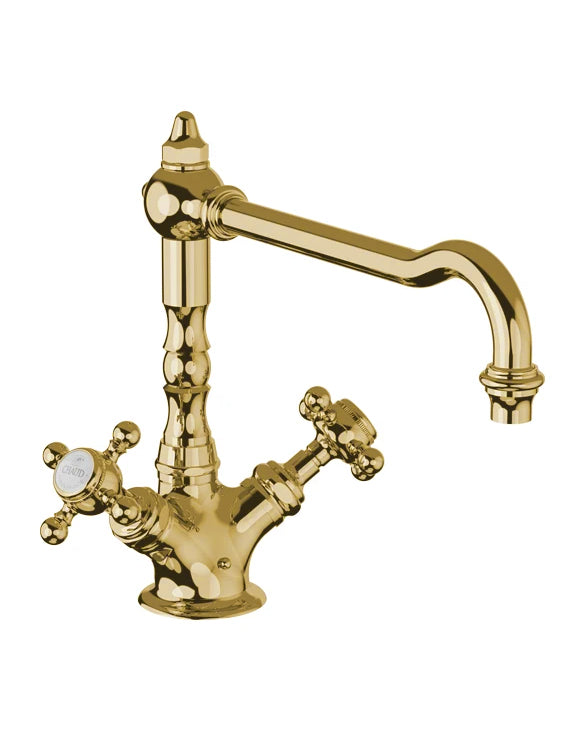 Kitchen Faucet - Julia 1-hole, untreated brass