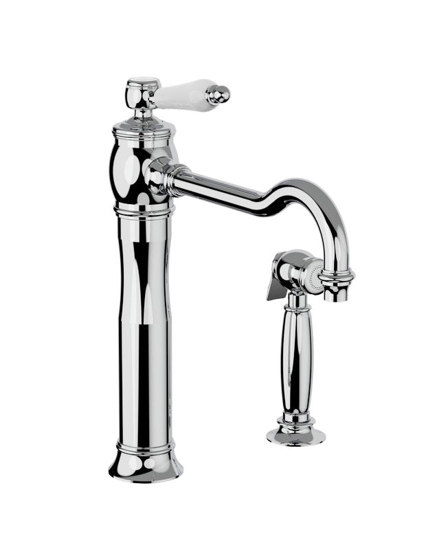 Köksblandare - Horus Julia med handdusch, krom