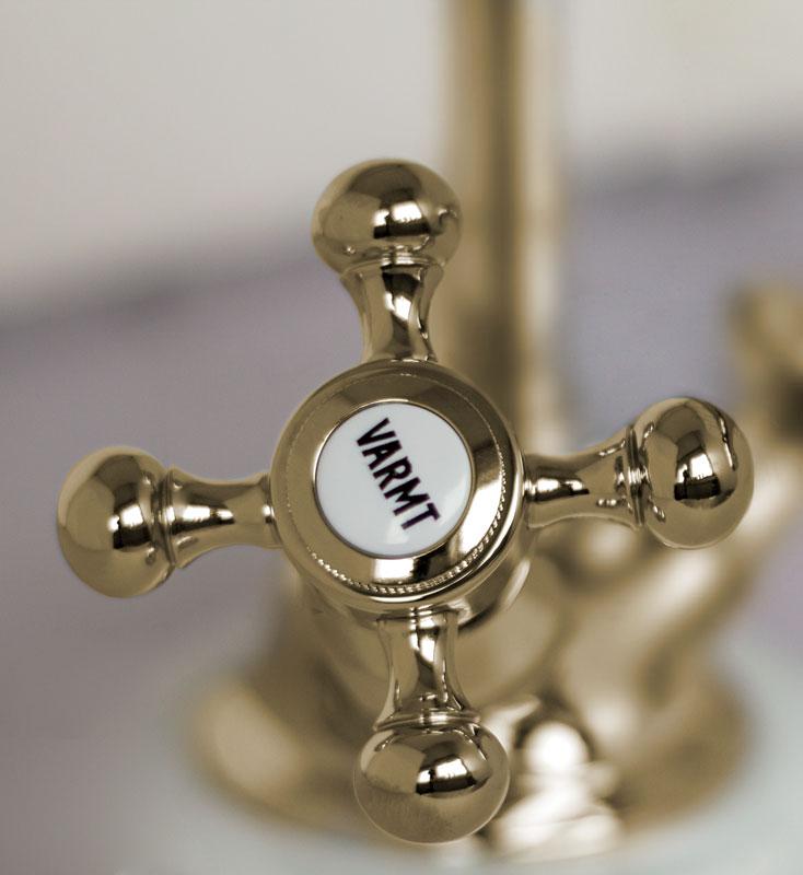 Kitchen Faucet - Kensington II Lacquered brass - Sekelskifte