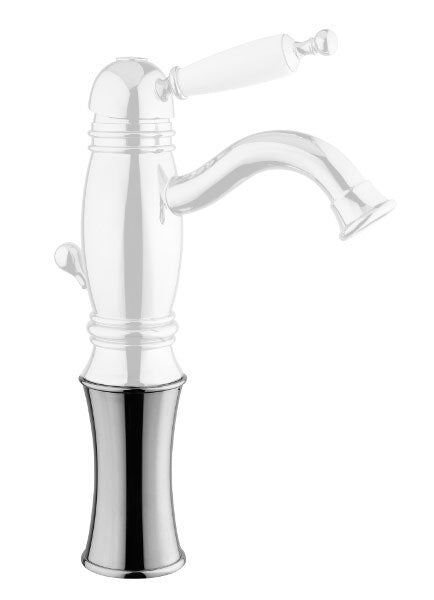 Extension kit for faucets - 10 cm chrome