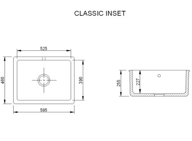 Oppvaskkum - Shaws Classic Inset 600 image