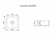Oppvaskkum - Shaws Classic Square 46 cm thumbnail image