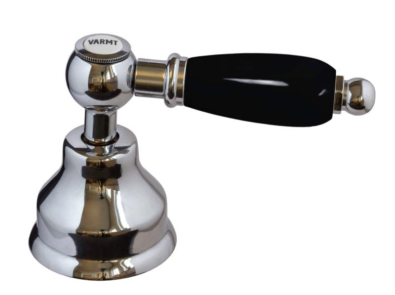 Dishwasher valve - Chelsea Black Handle, Chrome