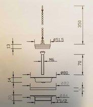 Drain valve for sink - Brass with plug thumbnail image
