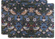 Place Mats 2-pcs - William Morris, Strawberry Thief thumbnail image
