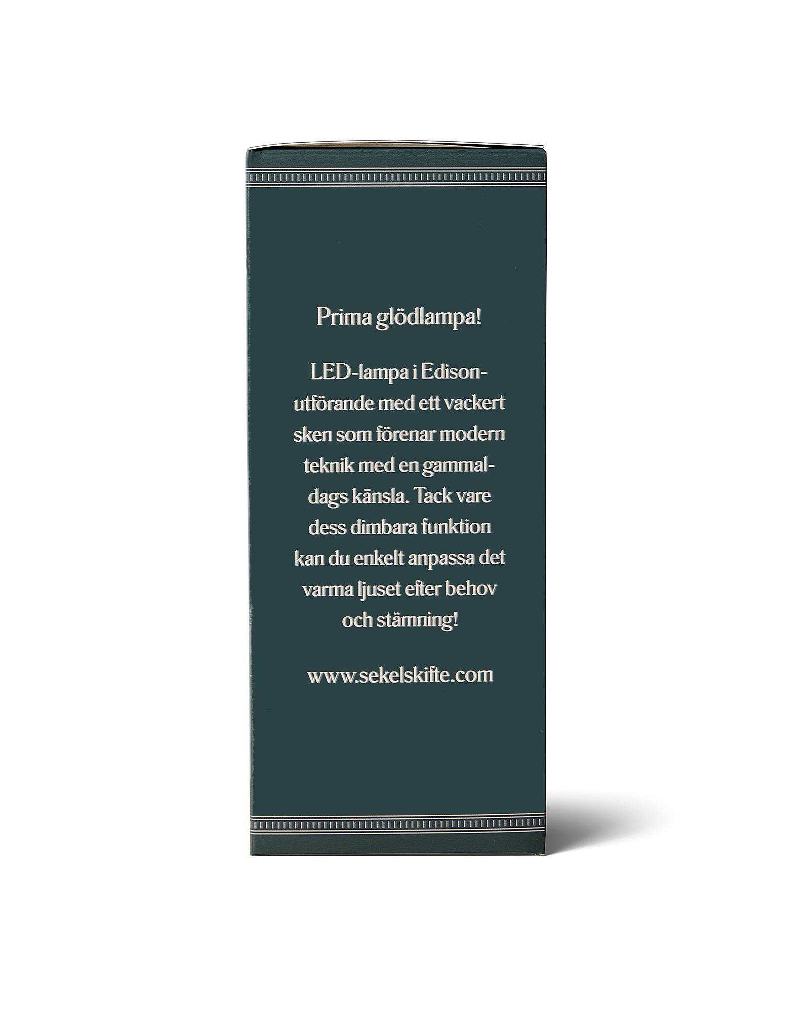 LED-lampa Sekelskifte - Edison 64 mm 270 lm, bärnsten image