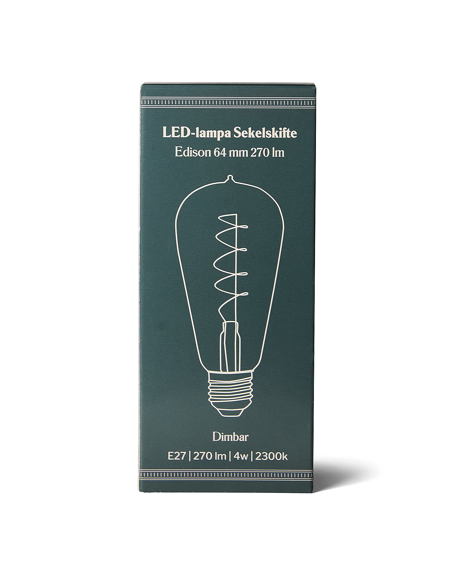 LED-lampa Sekelskifte - Edison 64 mm 270 lm image