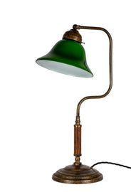 Bordslampa 1903 - Antik med grön klockskärm thumbnail image