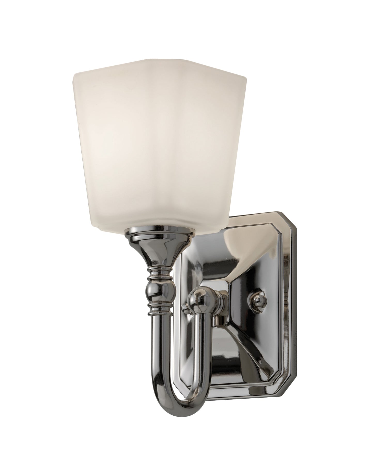 Bathroom lamp - Wall lamp Addislade chrome / glass