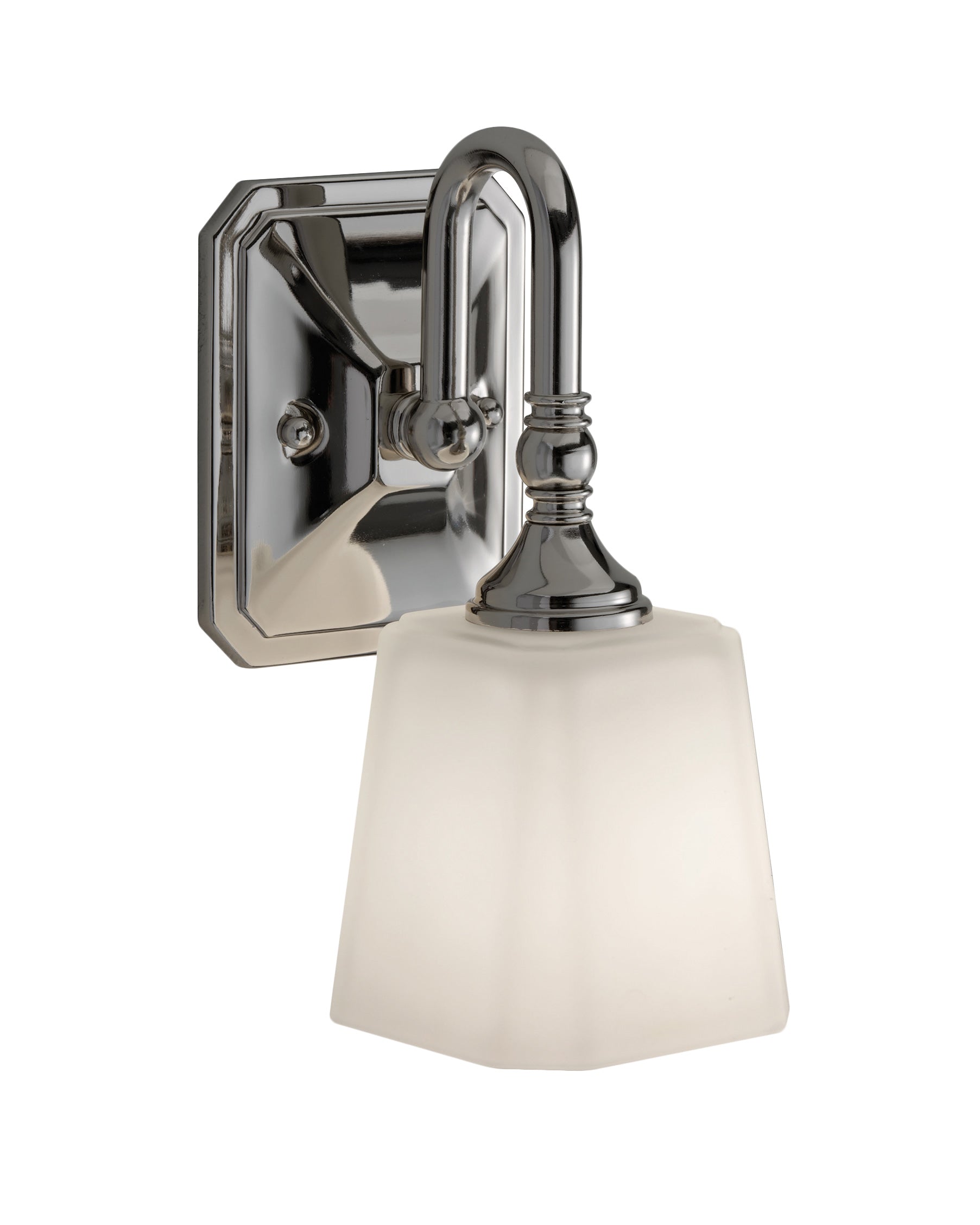 Bathroom lamp - Wall lamp Addislade chrome / glass image