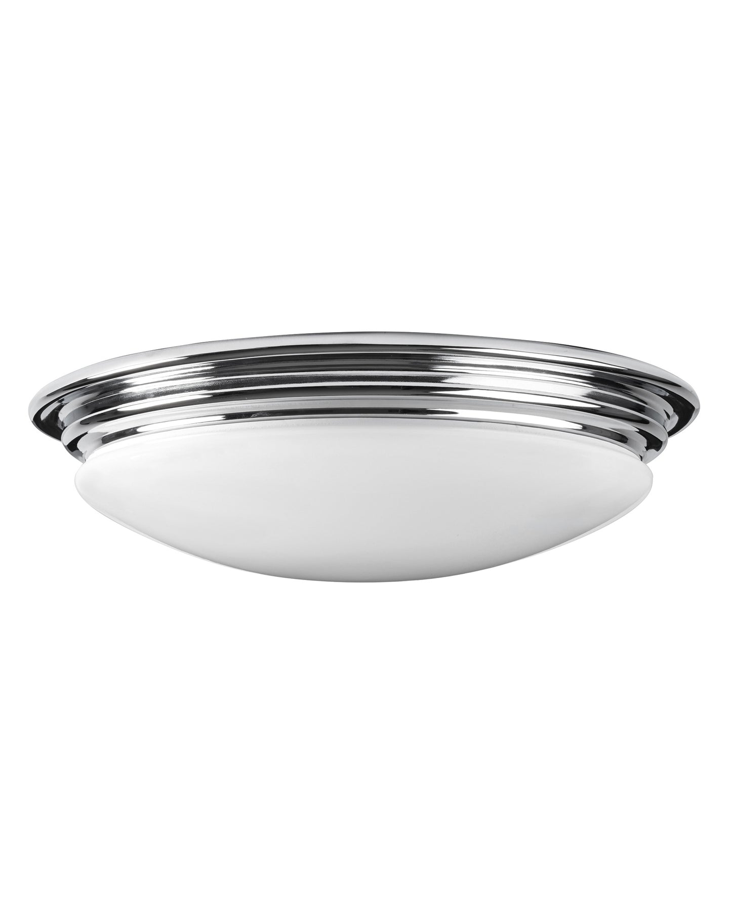 Bathroom Lamp - Ceiling lamp Bovey plafond chrome / white