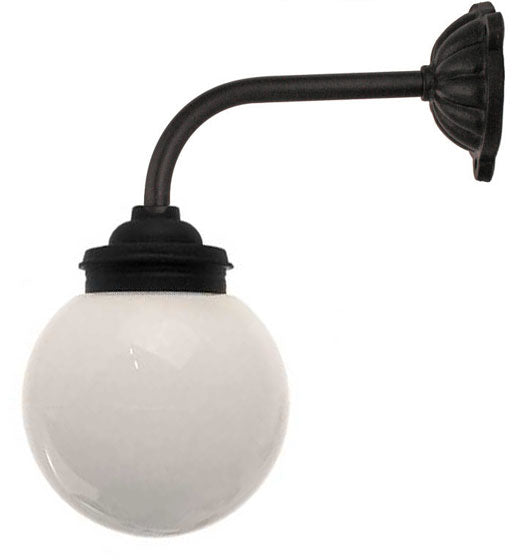 Udendørslampe - gårdlampe 90° kort image