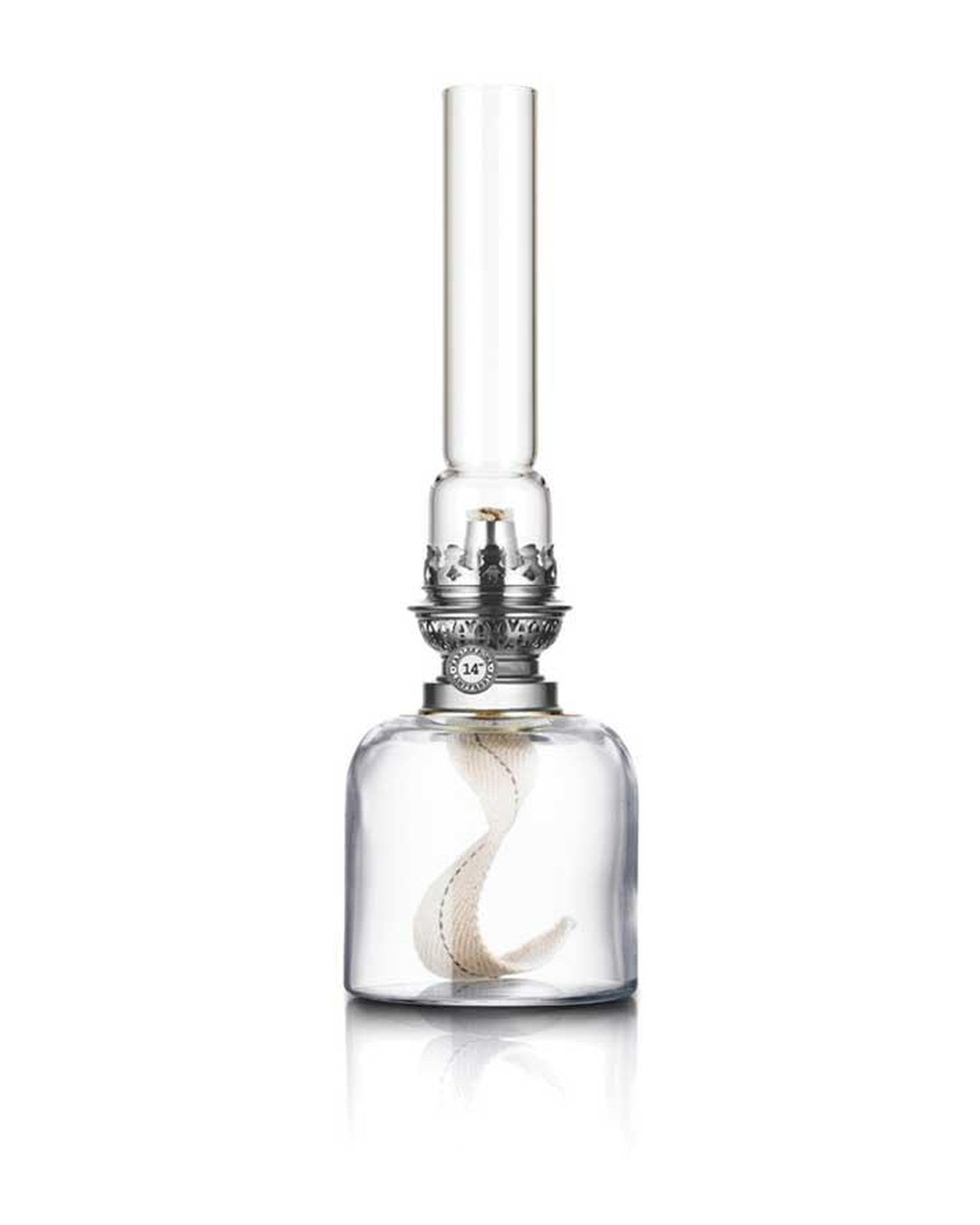 Parafinlampe - Kungsholmen, klart glass nikkel image