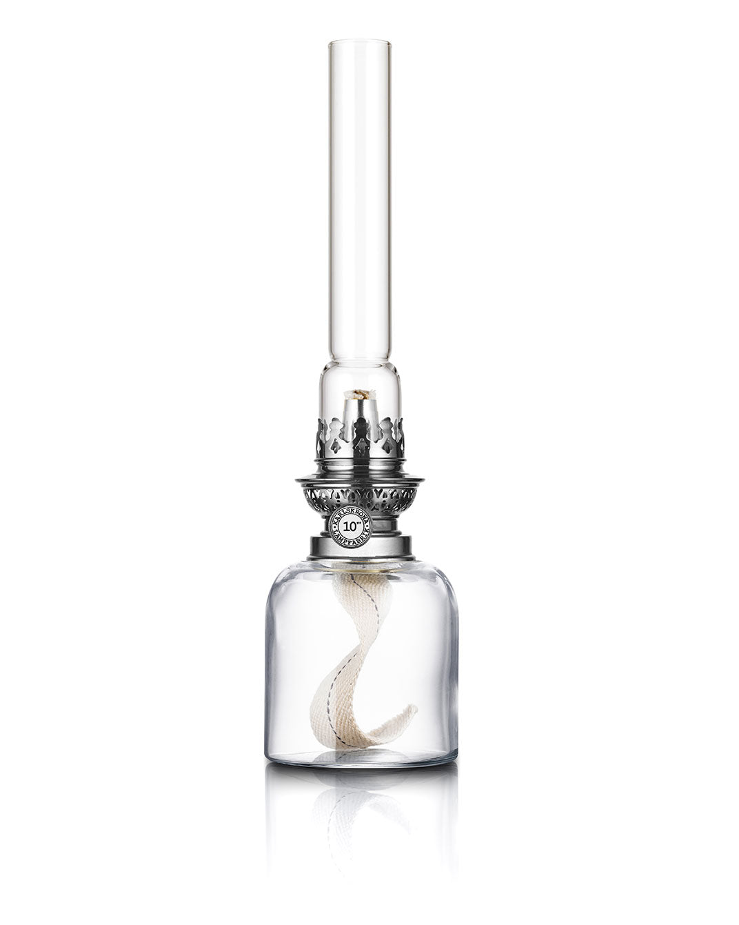 Petroleumlampe – Skeppsholmen, Klarglas Nickel image