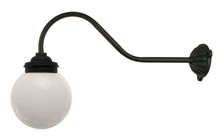 Outdoor Light - Courtyard 90° Hook Arm Mount