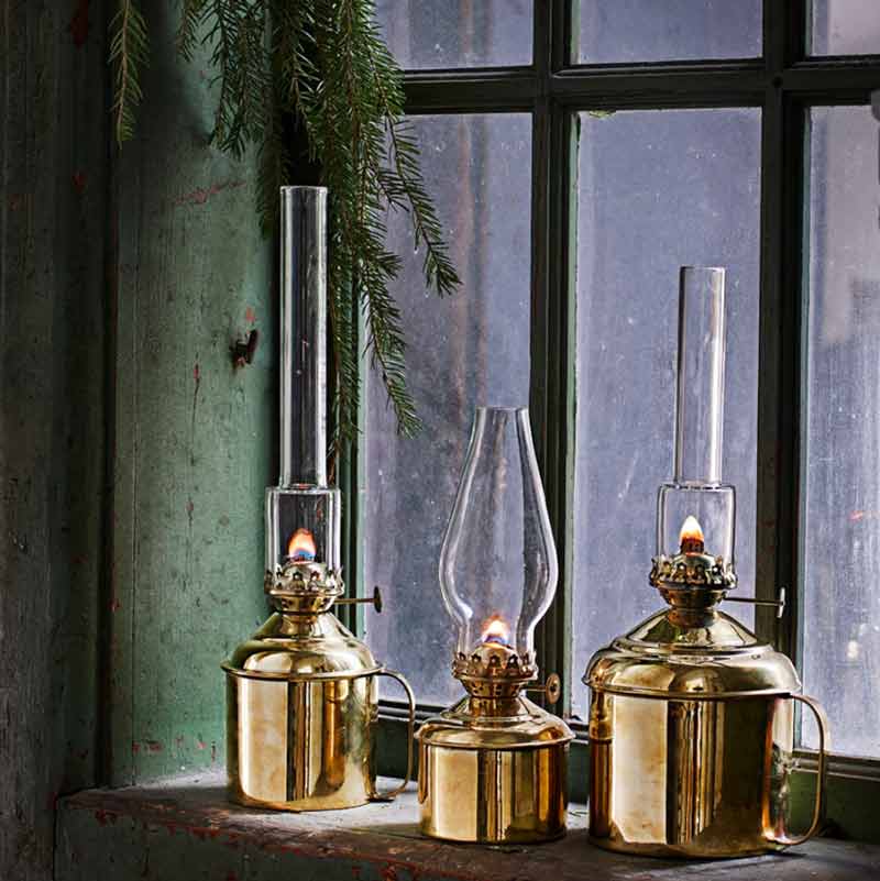 Kerosene Lamp - Haga Brass image