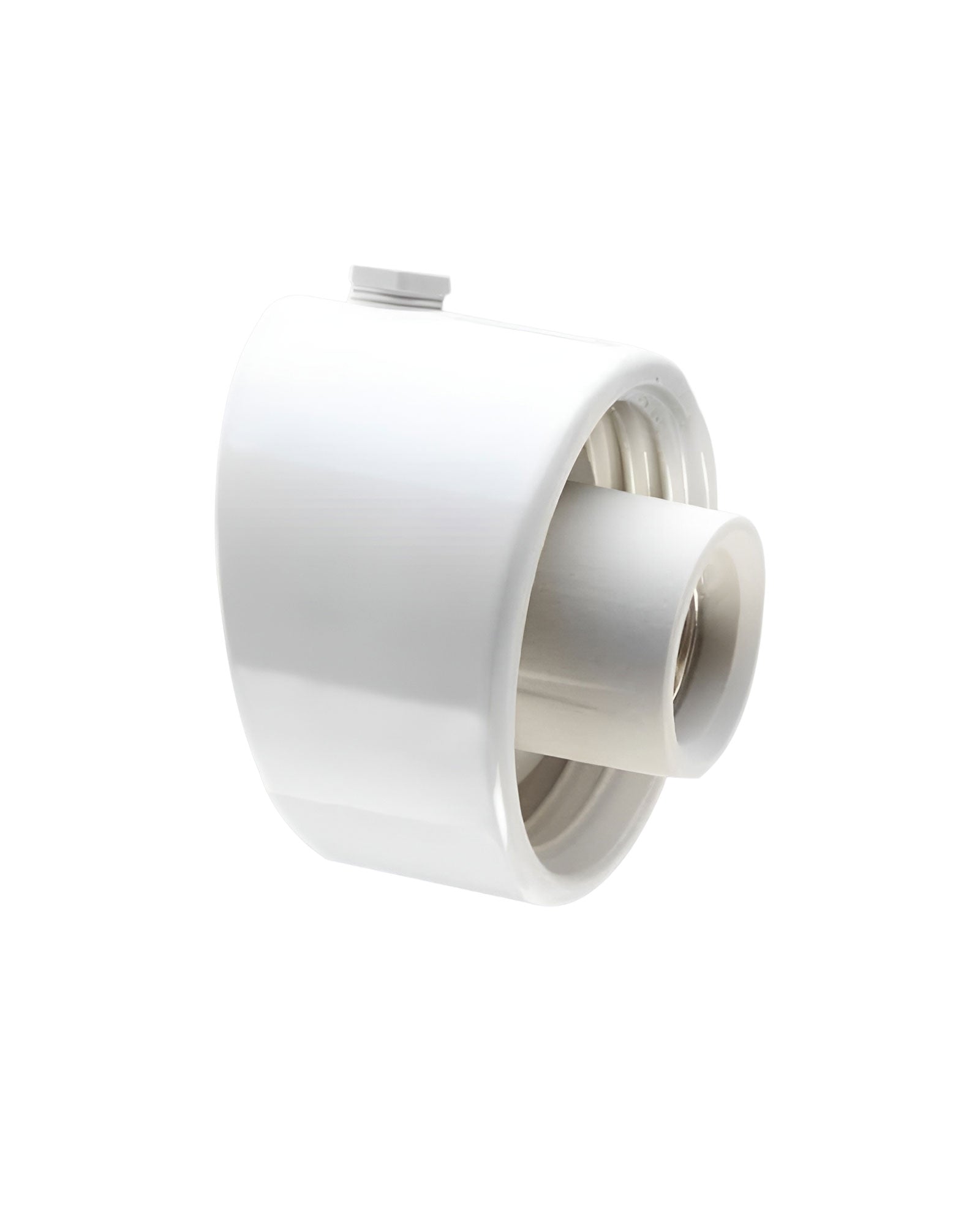 Lampesokkel utendørs/våtrom - Hvit/skråstilt/kulo IP54 image