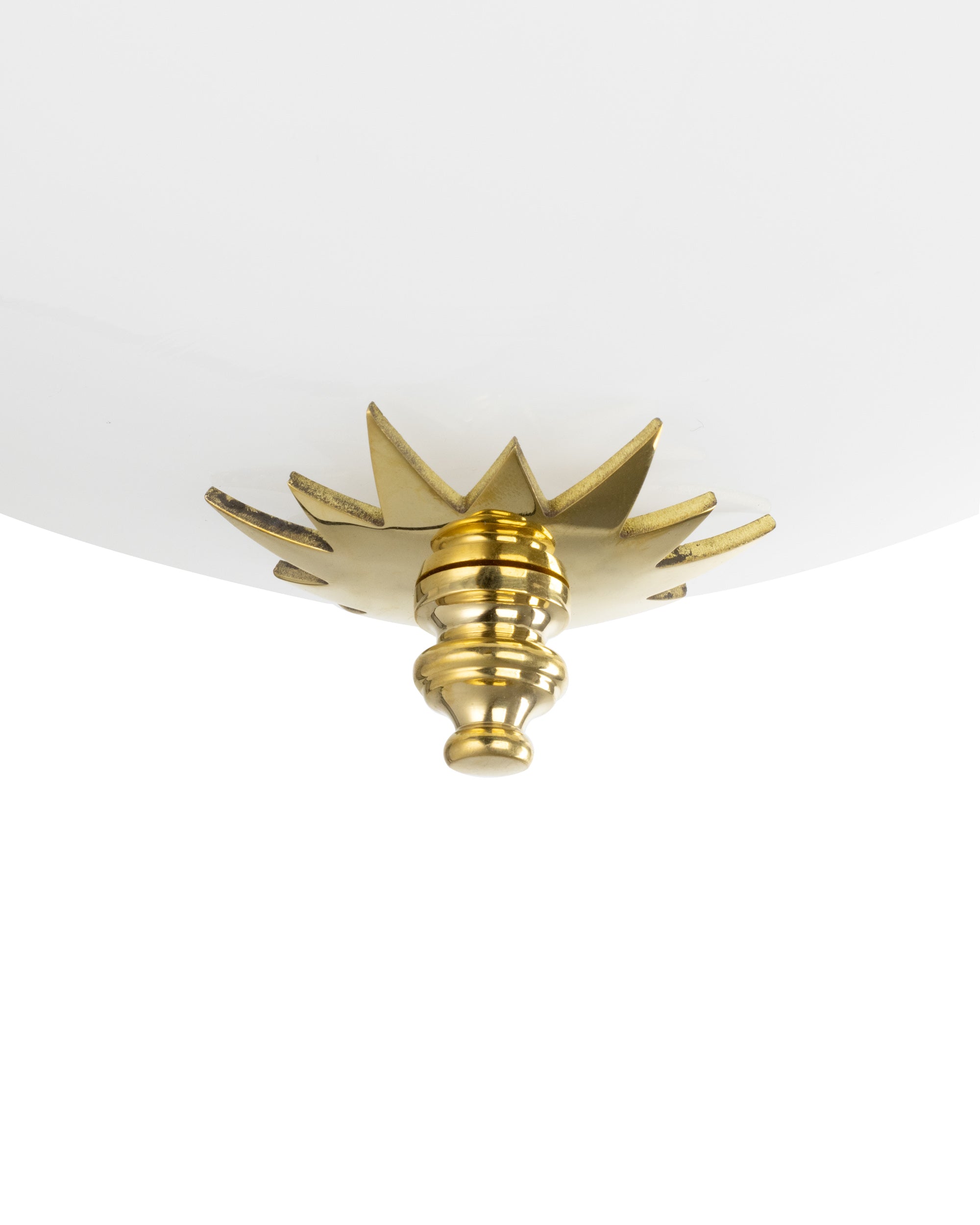 Schirmknopf - Stern Messing image