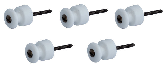 Insulator knob - Antique porcelain (5-pack)