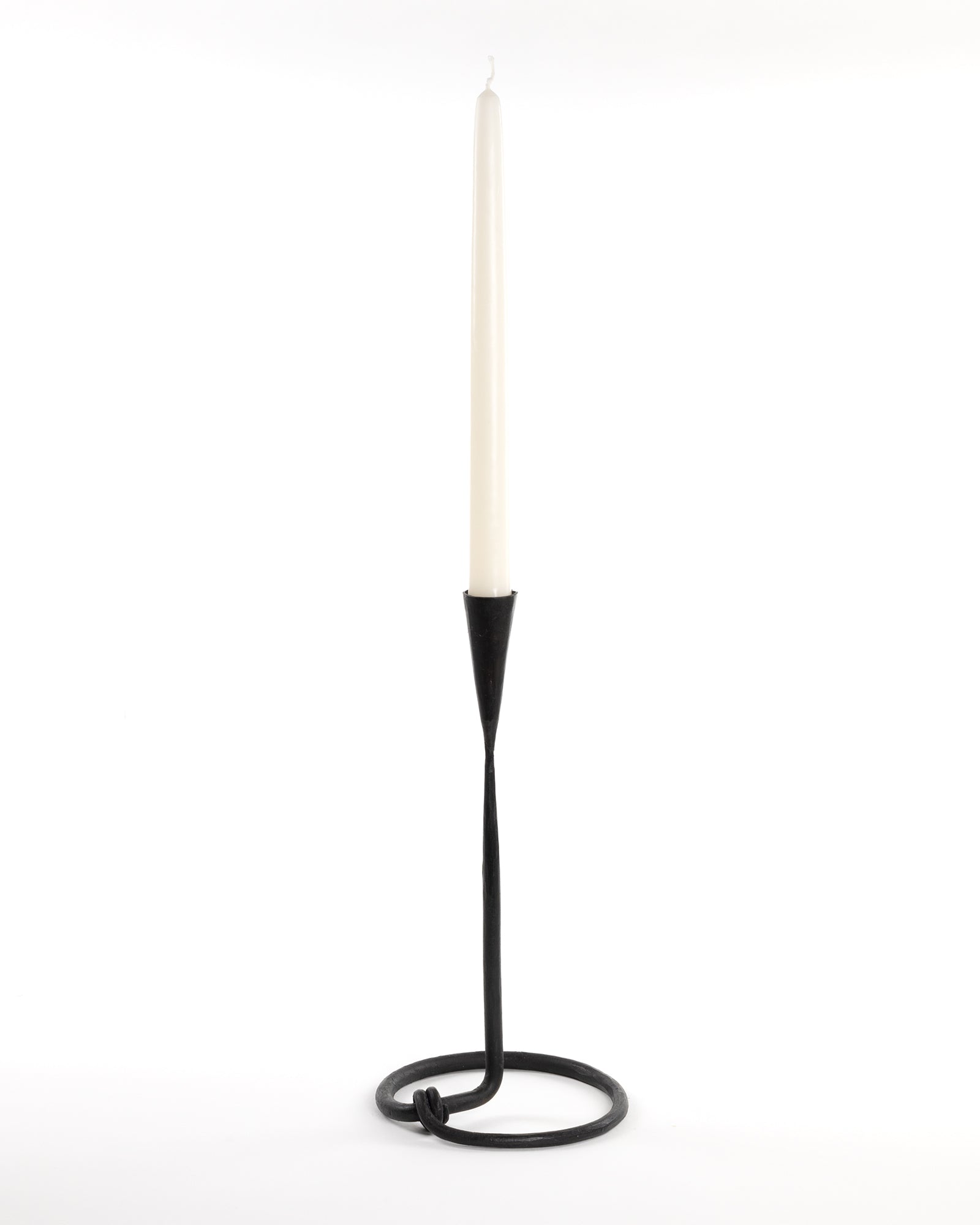 Ljusstake smide - Långshyttan 26 cm image