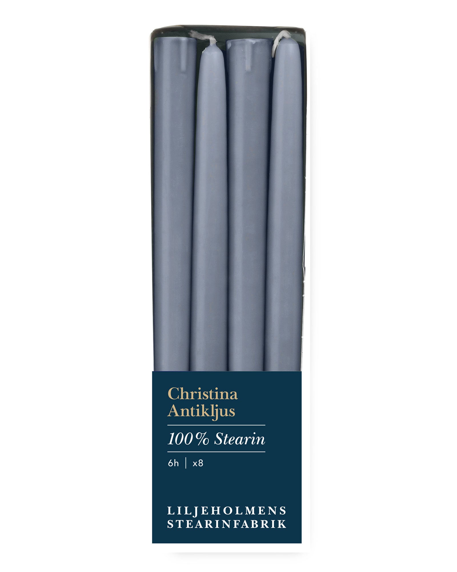 Liljeholmens Christina antique candle 8-p Gray image