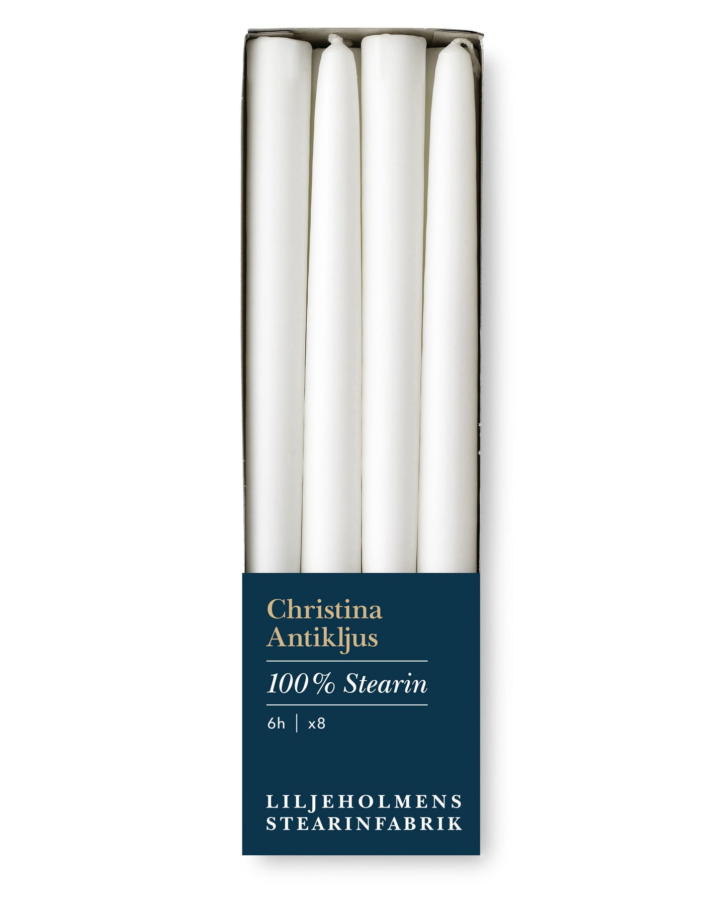 Liljeholmens Christina candle 8-p White