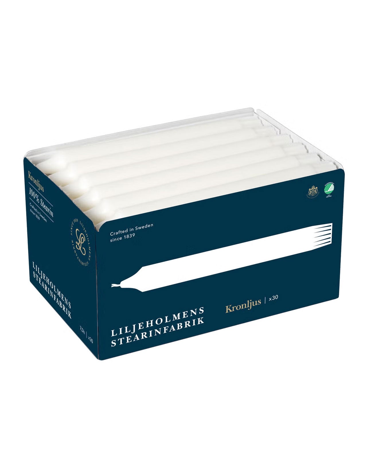 Liljeholmens Kronljus - 30-pack vit image