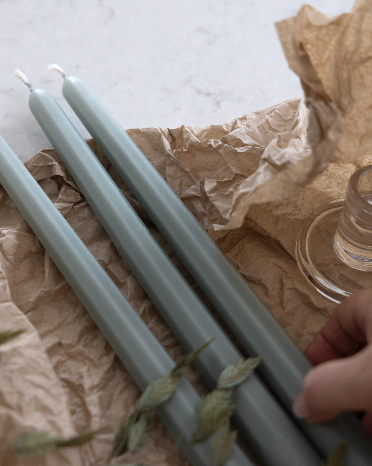Liljeholmens Taper Candles – 4-Pack Sage image