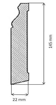 Sockelleiste – Klassisch, 145 mm thumbnail image