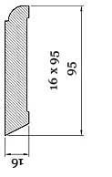 Musterstück - Bodensockel - 1920er, 95 mm thumbnail image