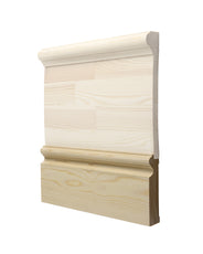 Bundsokkel 145 x 28 mm - Til traditionel tredelt sokkel thumbnail image
