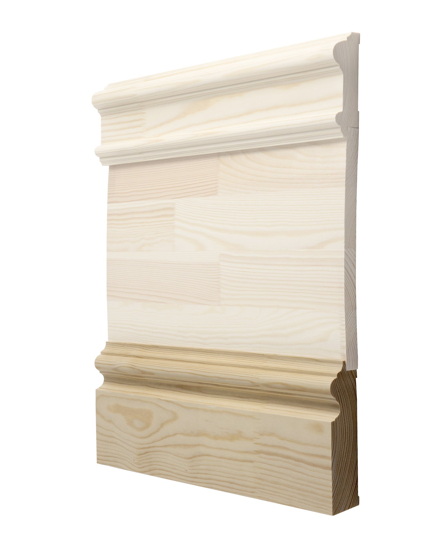 Base trim 145 mm - Three-piece floor trim