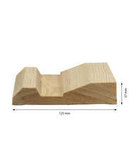 Casing plinth block - Sekelskifte 125 mm thumbnail image