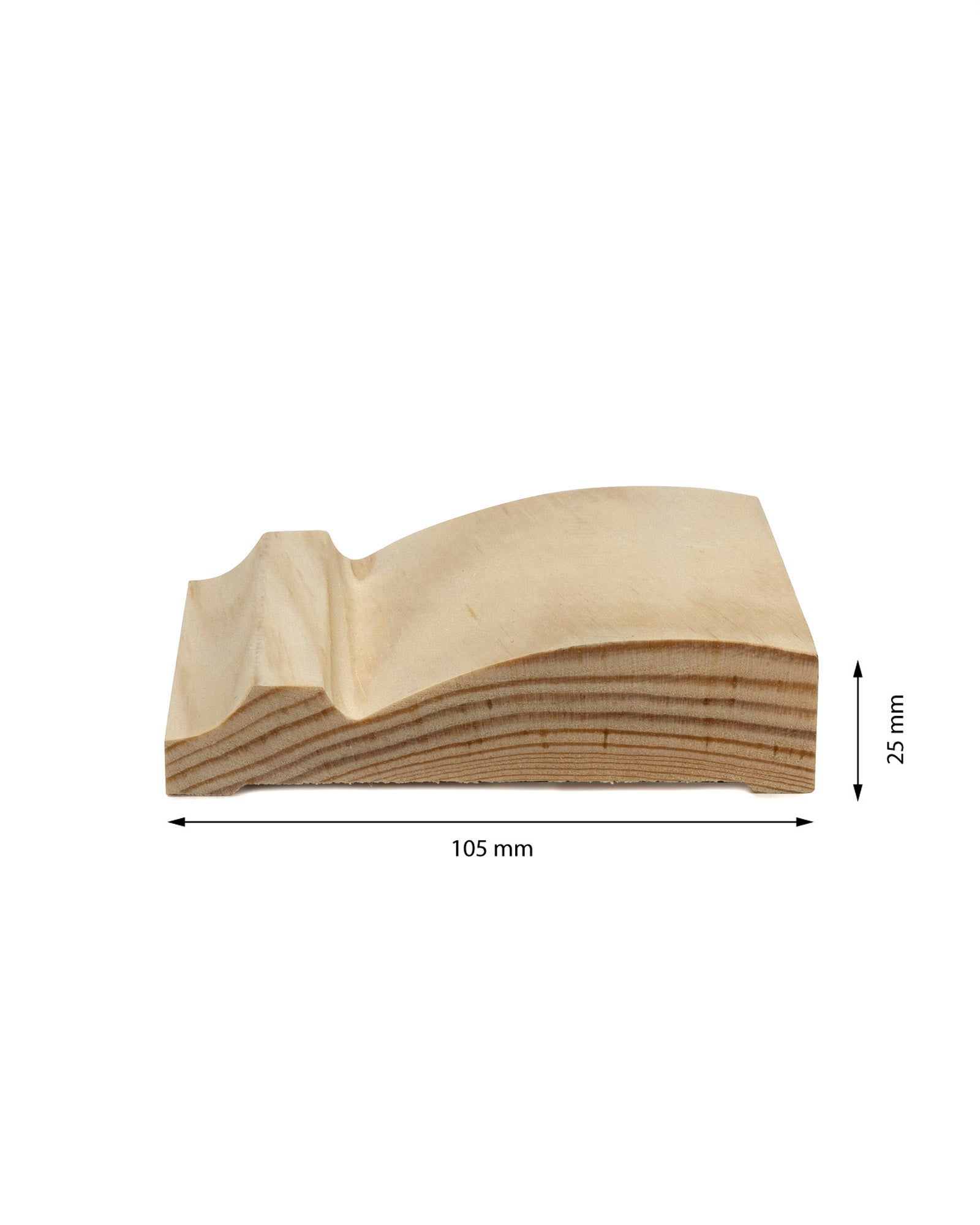 Casing plinth block - Gefle 25 x 105 mm image