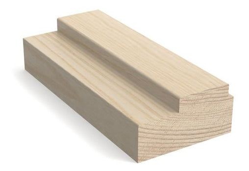 Door frame - Thin door 44 x 90 mm (1.73 x 3.54 in.) - (length 5.1 m) (16.7 ft.)