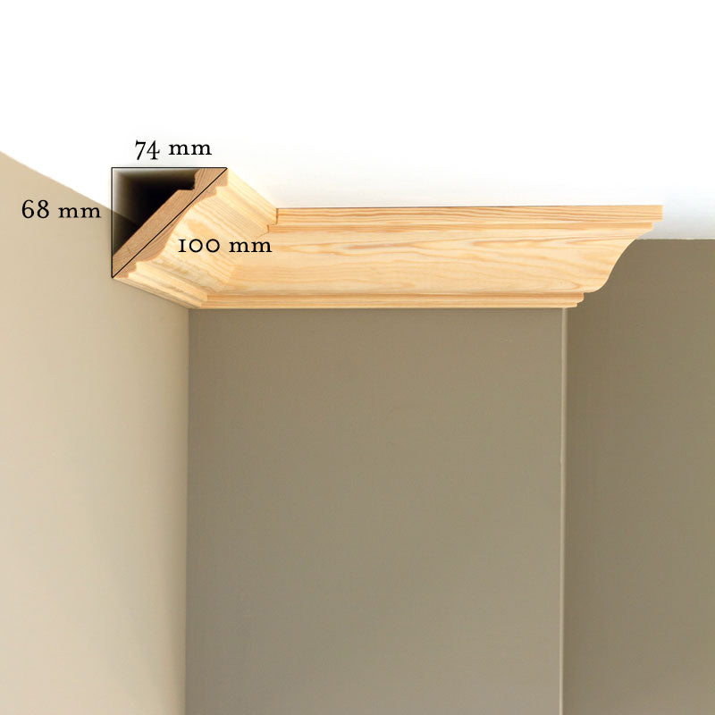 Topplist og taklist furu - Sekelskifte image