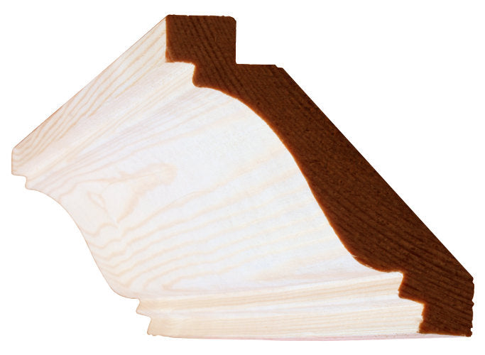 Sample Piece - Crown molding/cornice pine - Sekelskifte