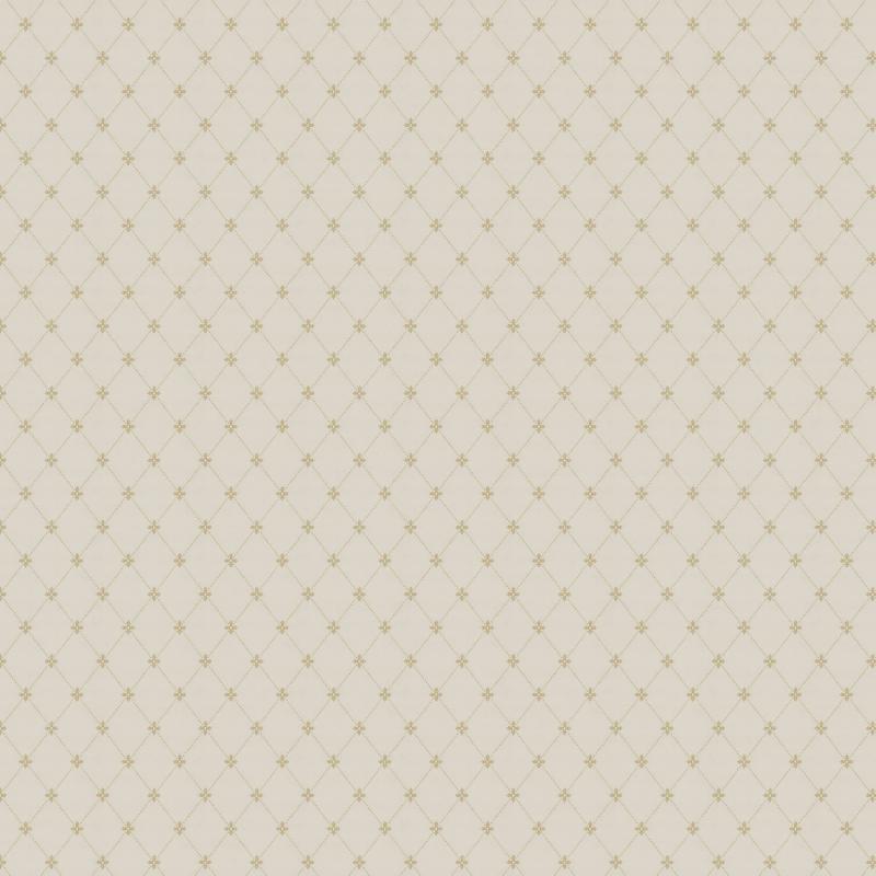 Lim & Handtryck Tapete – Filipsborg Grau/Gold image
