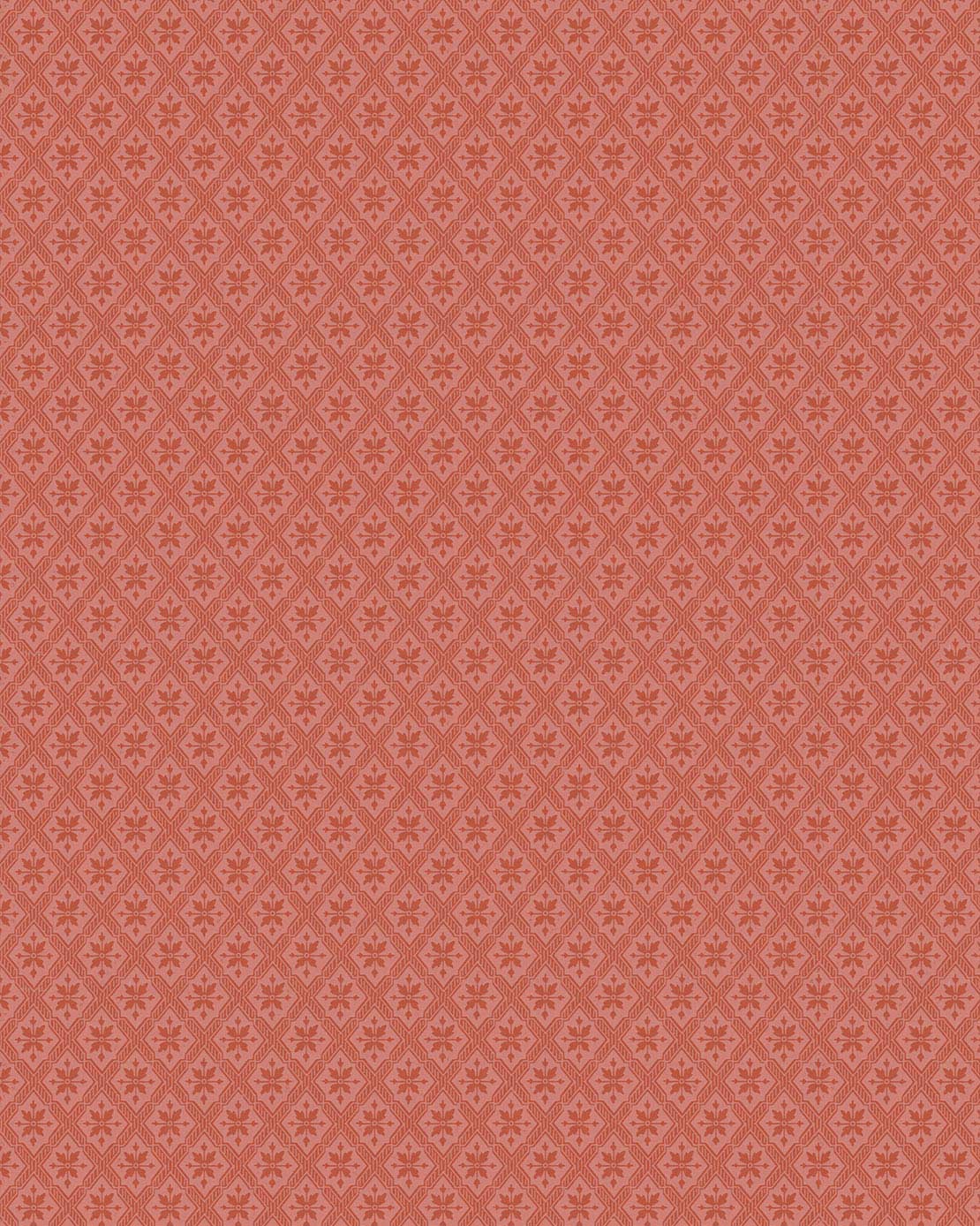 Wallpaper - Mölletorp red/red