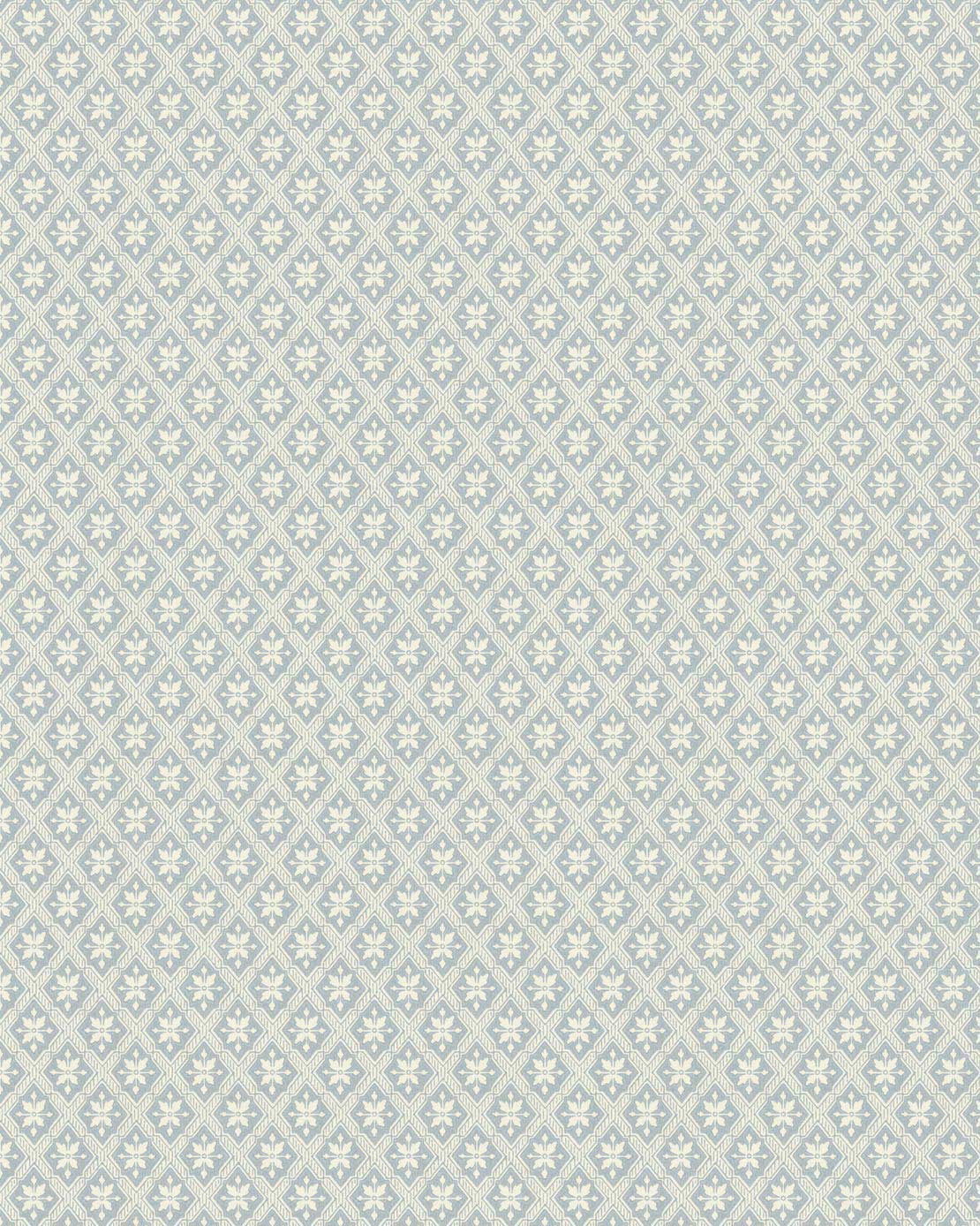 Wallpaper - Mölletorp light blue/blue