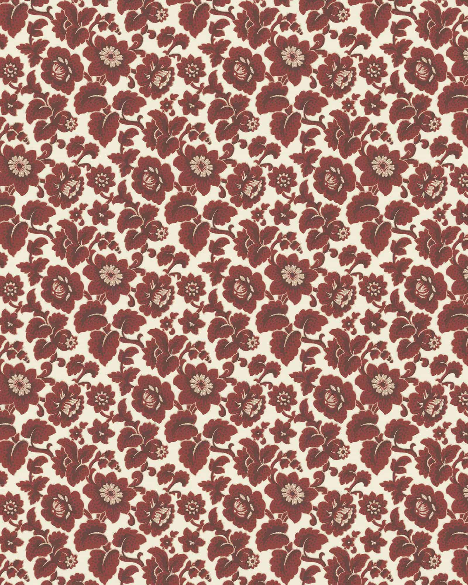 Wallpaper - Theorins konditori twig/red image